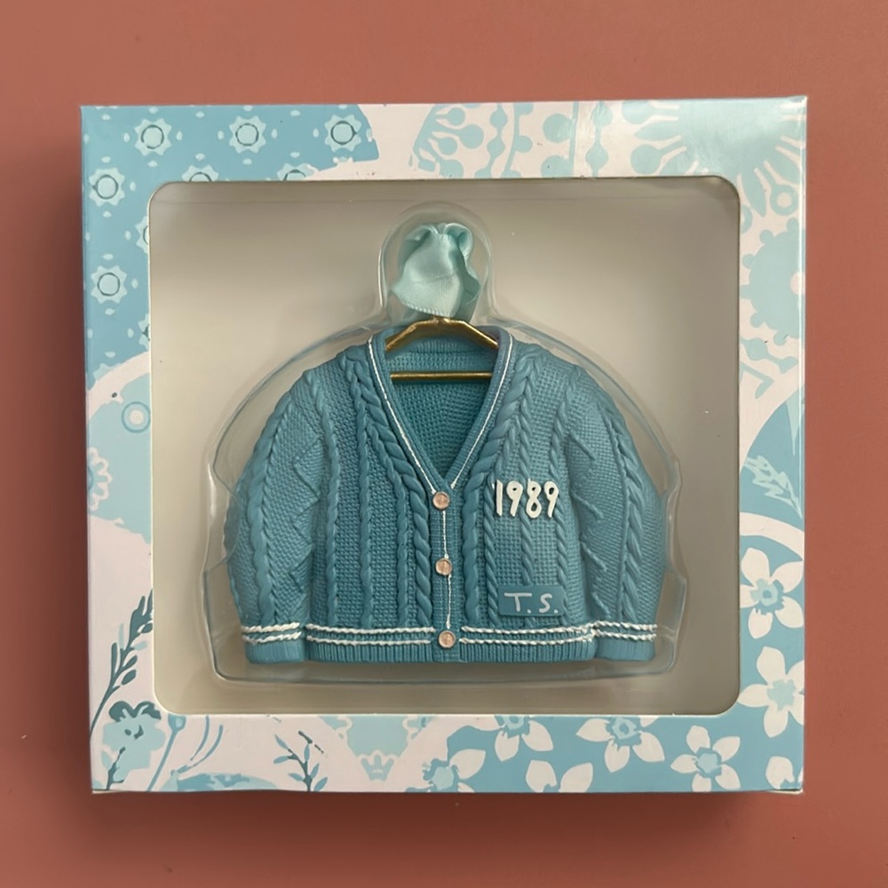 Taylor Swift 1989 Cardigan Ornament